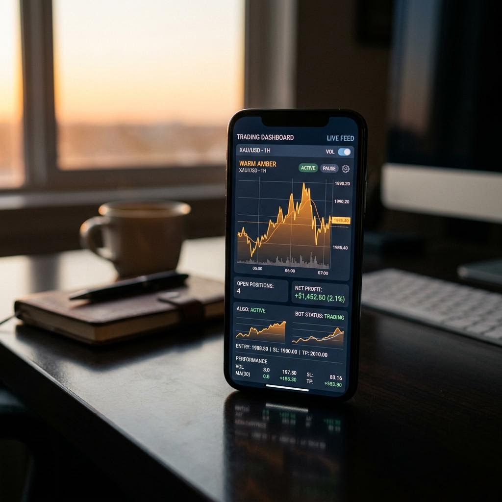EthAMG 2.6 AI crypto trading platform Benutzeroberfläche